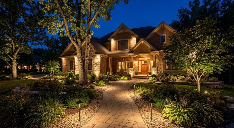 Backyard Lighting Service in Overland Park, KS